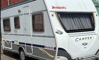 Dethleffs EF2 Caravan te Koop – Volledig Uitgerust!, Vast bed, Rondzit, Particulier, Dethleffs