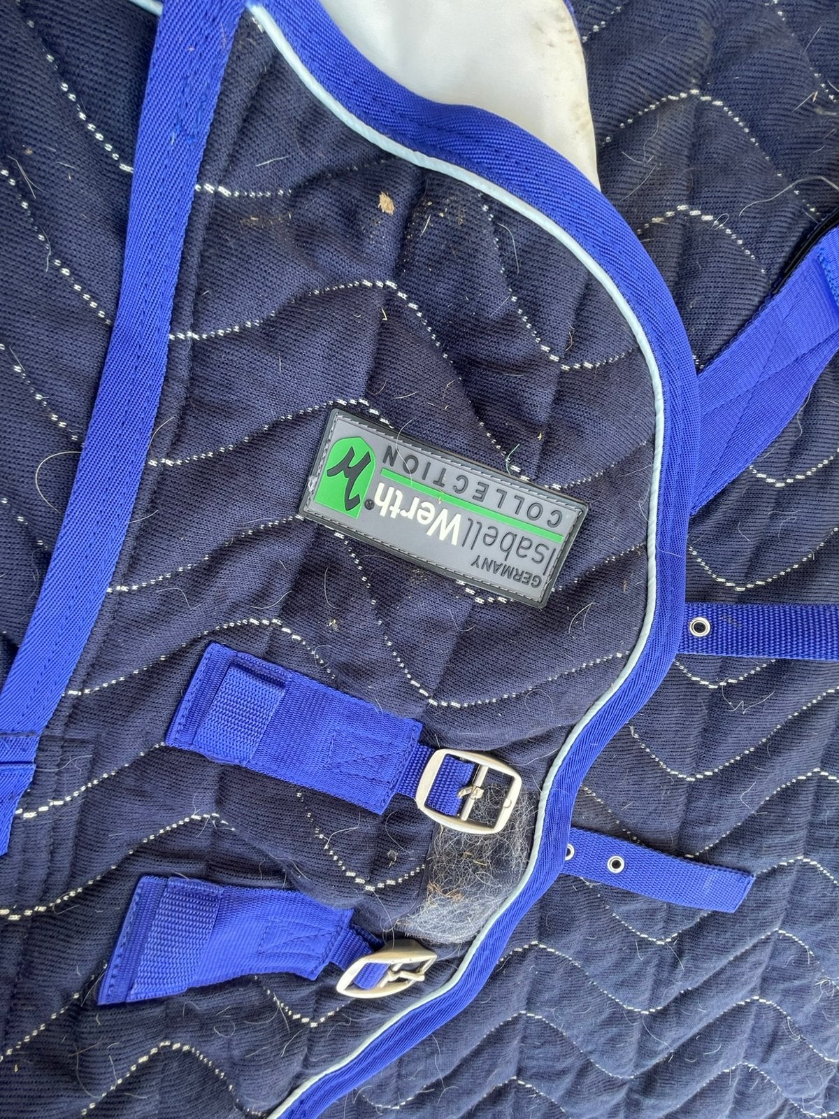 Deken te koop, Animaux & Accessoires, Chevaux & Poneys | Couvertures & Couvre-reins, Neuf, Bleu, Cob (M), Couverture