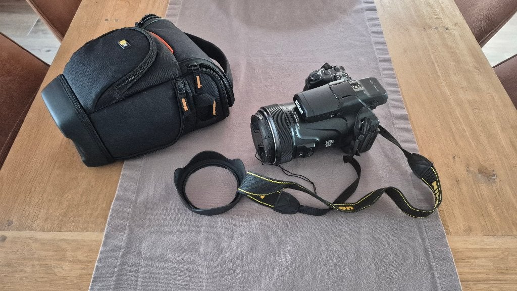 Nikon coolpix p1000, Audio, Tv en Foto, Ophalen, Kantelbaar/draaibaar scherm, Geheugenkaart, 16 megapixels