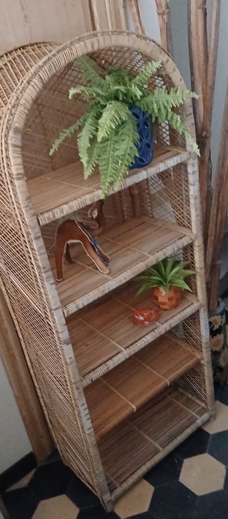 groot vintage boho wandrek hoogte 1,80 m, Ophalen