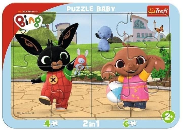 Bing Konijn Raampuzzel - 10 Stukjes - Legpuzzel - Puzzel, Ophalen of Verzenden, 10 tot 50 stukjes, Nieuw, 2 tot 4 jaar