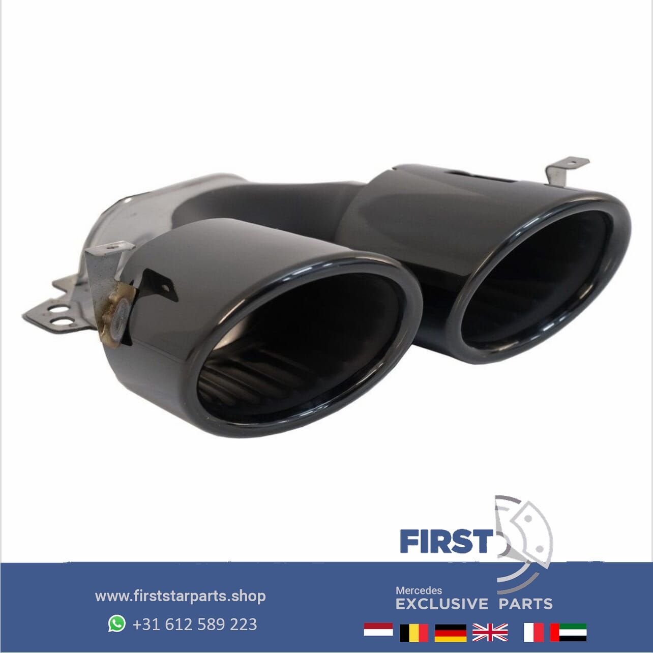 W118 C118 X118 FACELIFT CLA45 AMG DIFFUSER + UITLAAT SIERSTU, Gebruikt, -, Ophalen of Verzenden, -