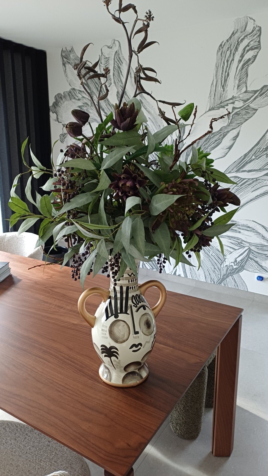 3 vazen opgemaakt met zijde  bloemen TOT MORGENAVOND TE KOOP, Zijde, Ophalen