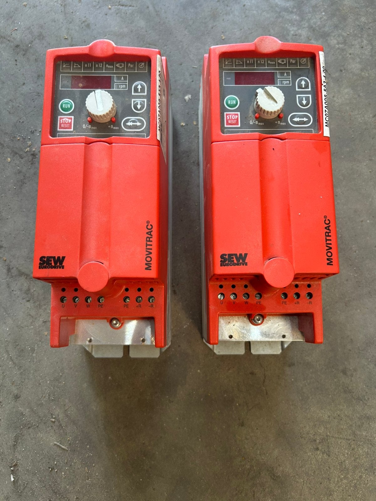 Frequentieregelaar SEW Eurodrive Movitrac, Ophalen