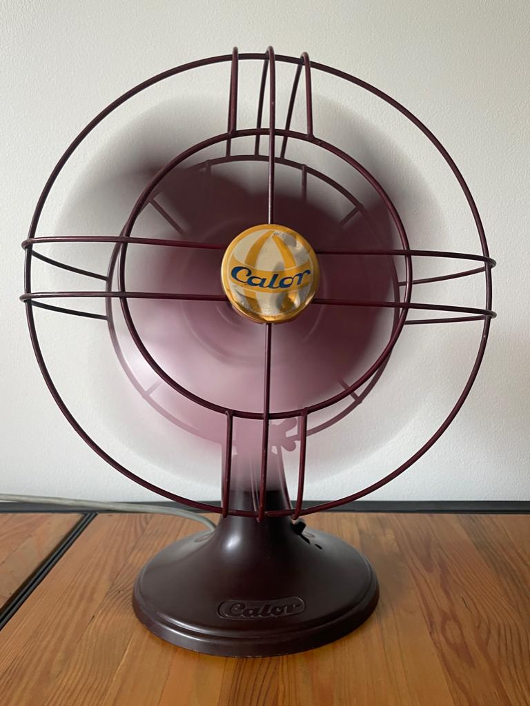 Ancien ventilateur en fonte Calor vintage, Antiquités & Art, Curiosités & Brocante, Enlèvement ou Envoi