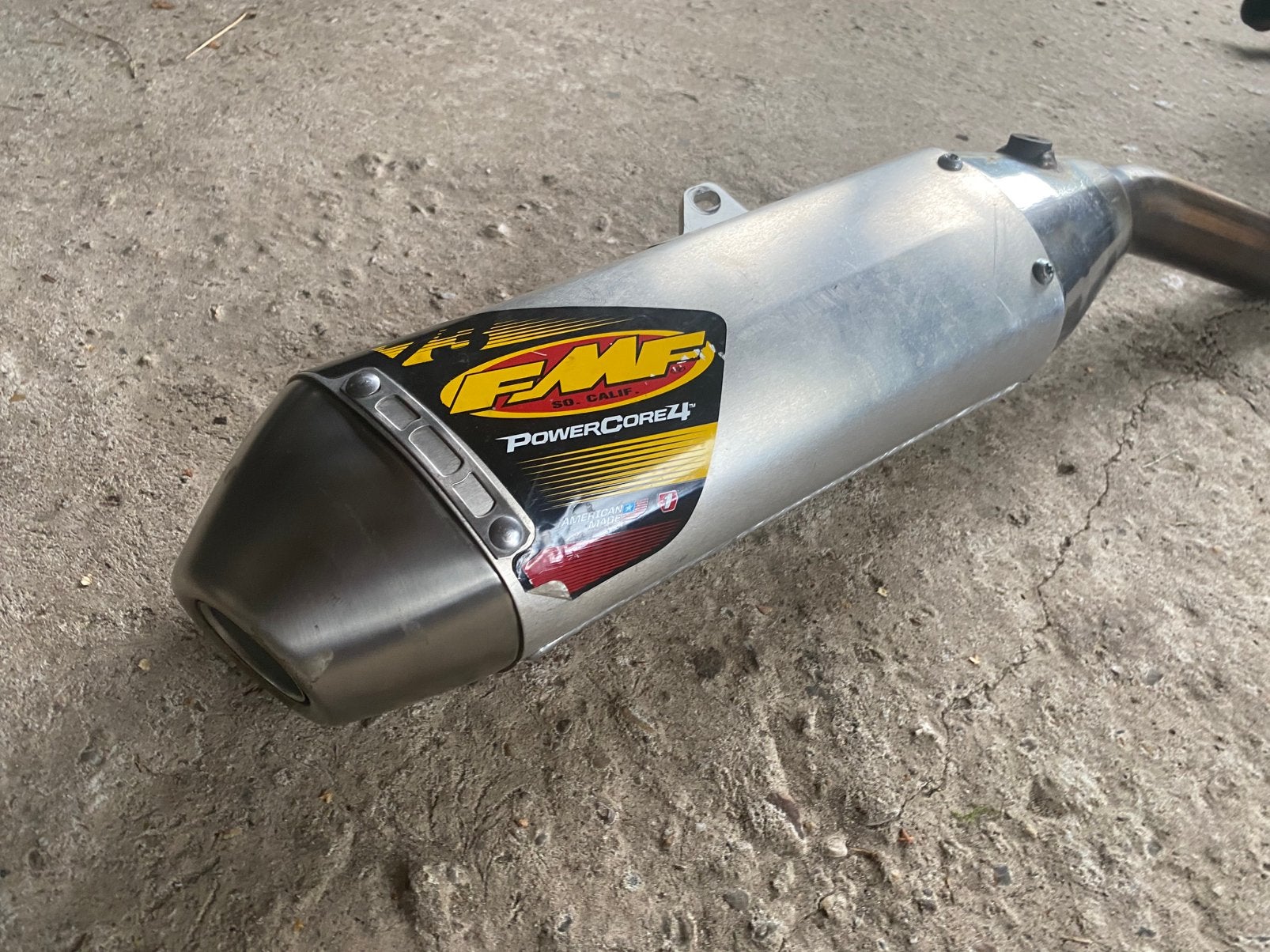 Fmf uitlaat voor crf250l of rally, Motoren, Ophalen, Gebruikt