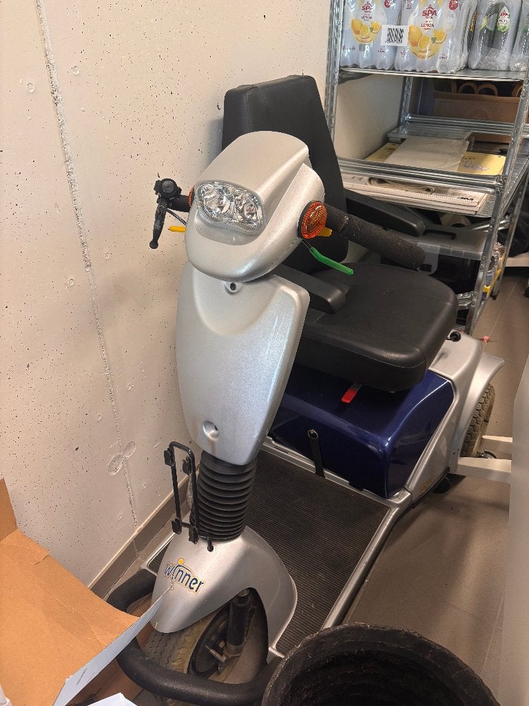 scootmobiel, Ophalen, Gebruikt