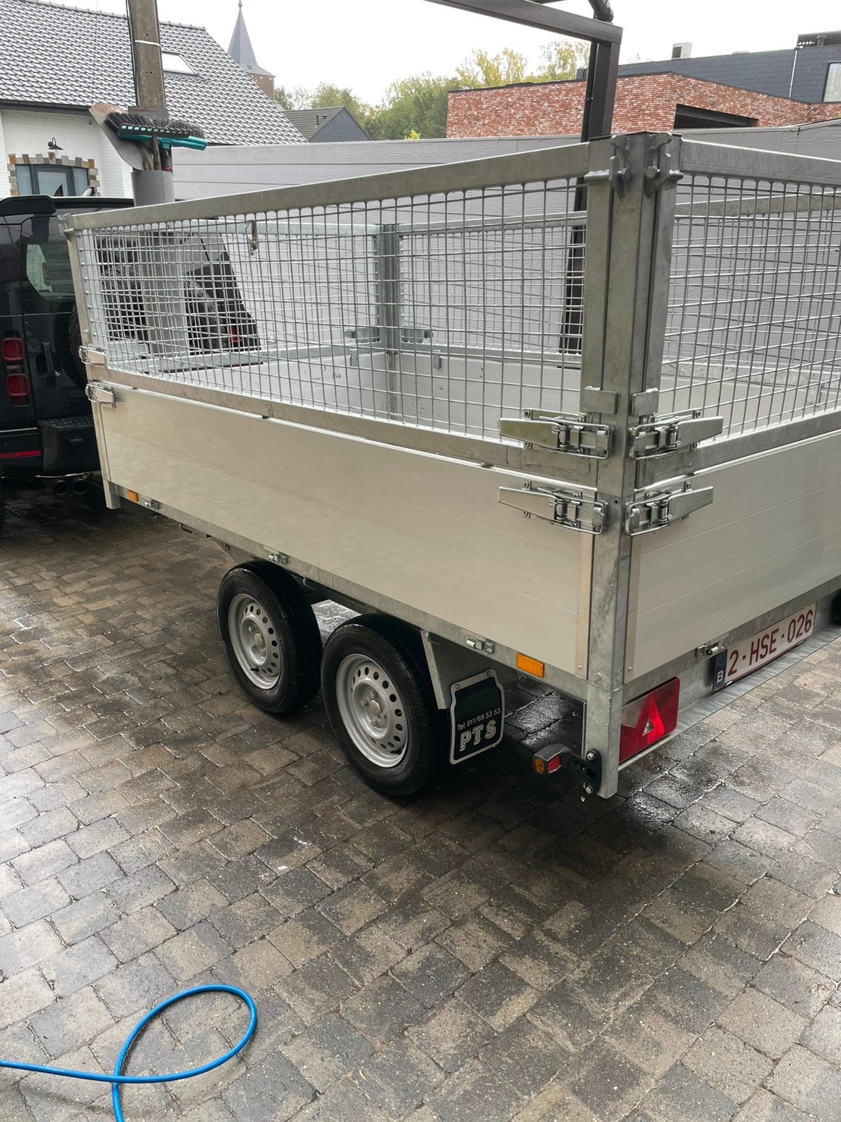 Ongeremde Kipper 750kg aanhangwagen merk syma, Auto diversen, Ophalen, Zo goed als nieuw