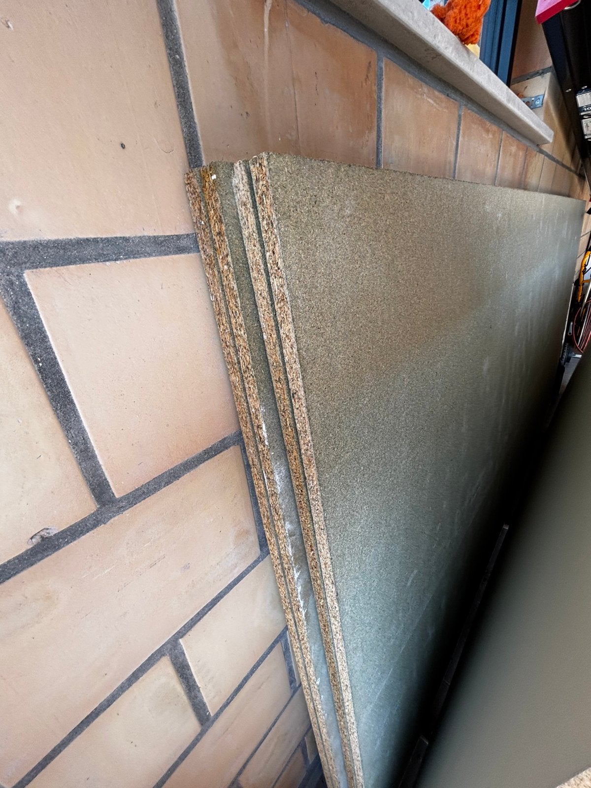 4x SPAANPLAAT GROEN 18MM 250 X 125CM, Doe-het-zelf en Bouw, Ophalen, Nieuw, Hout, Minder dan 20 mm