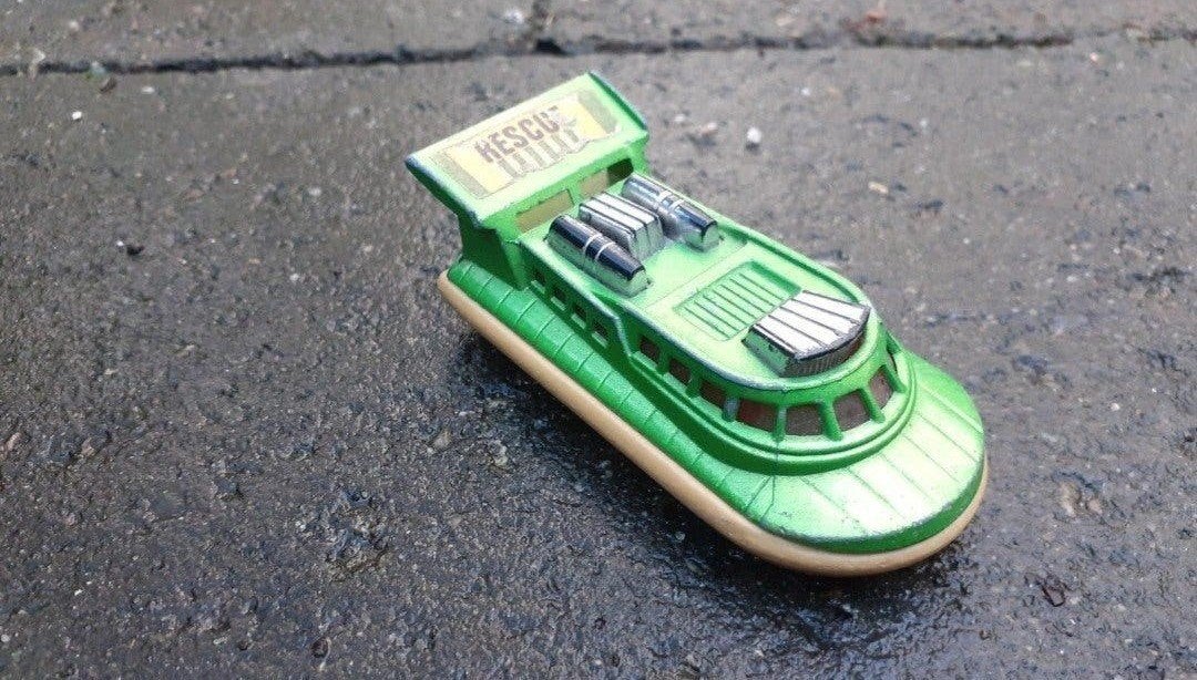 Matchbox Hovercraft rescue 70s, Envoi, Utilisé