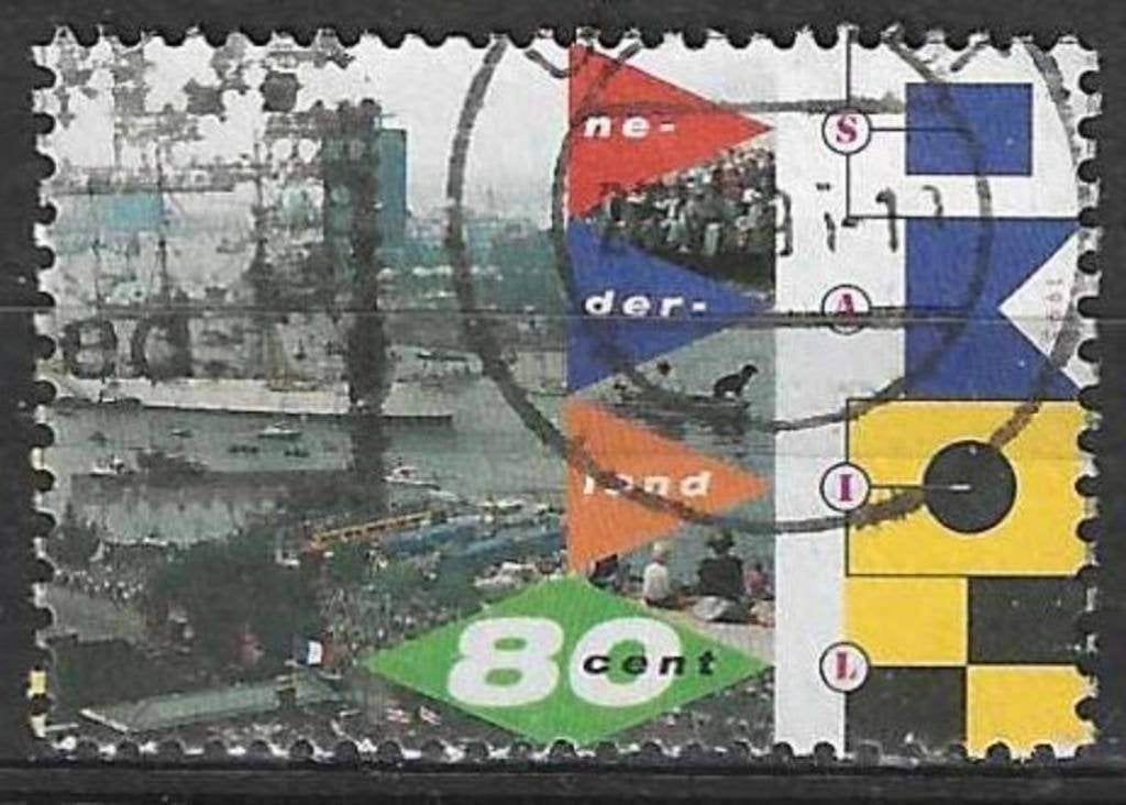 Nederland 1995 - Yvert 1512 - Zeilsport - Sail 95 (ST), Verzenden, Gestempeld