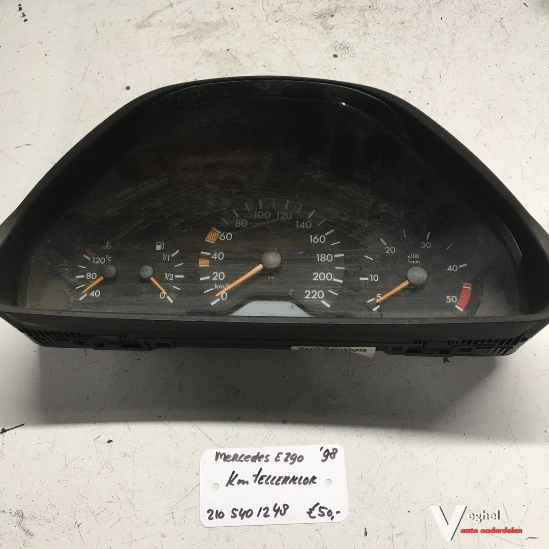 Mercedes E290  Km Tellerklok    210 540 1248, -, Utilisé, -, -