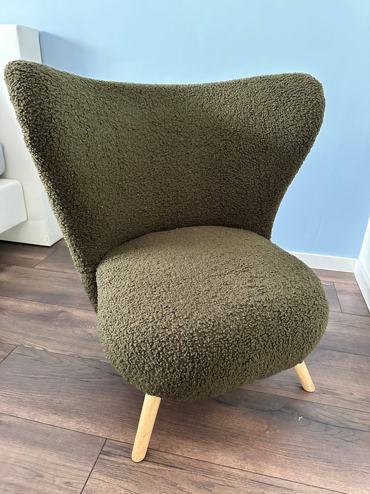 Fauteuil (teddy stof, design), Ophalen, Overige kleuren, Nieuw, Eén
