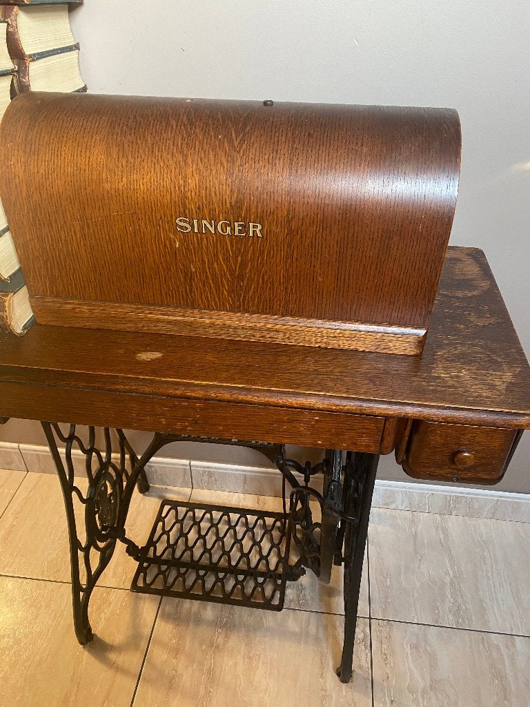 singer naaimachine, Ophalen