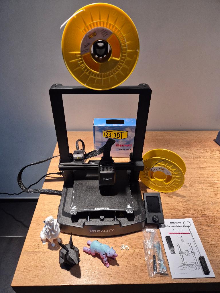 3D-printer Creality Ender 3 V3 SE, Computers en Software, 3D Printers, Gebruikt, Filament, Ophalen