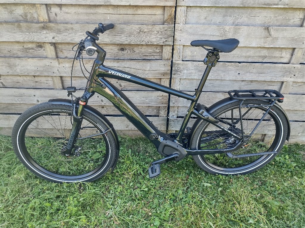 Elektrische fiets zo goed als nieuw, Vélos & Vélomoteurs, Vélos électriques, Autres marques, 50 km par batterie ou plus, Comme neuf