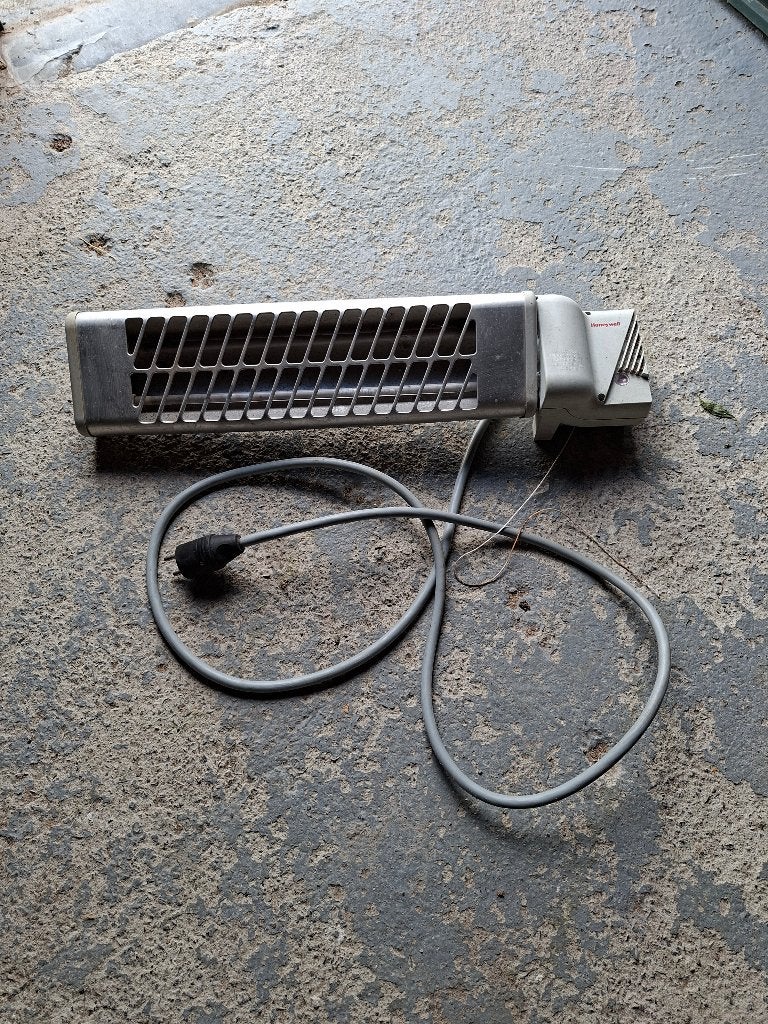 Elektrische bijverwarming met infrarood-/kwarts, Ophalen, Gebruikt, 800 watt of meer, Radiator