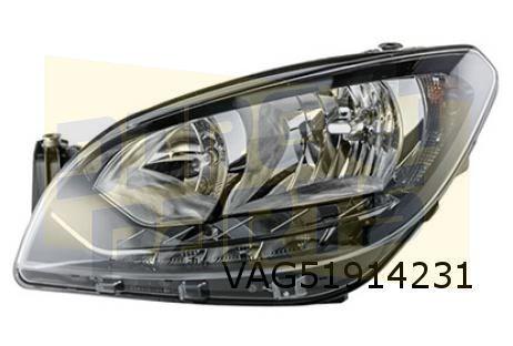 Skoda Citigo (-1/20) Koplamp Links (LED DRL) Origineel! 1ST9, Neuf, -, -, Skoda