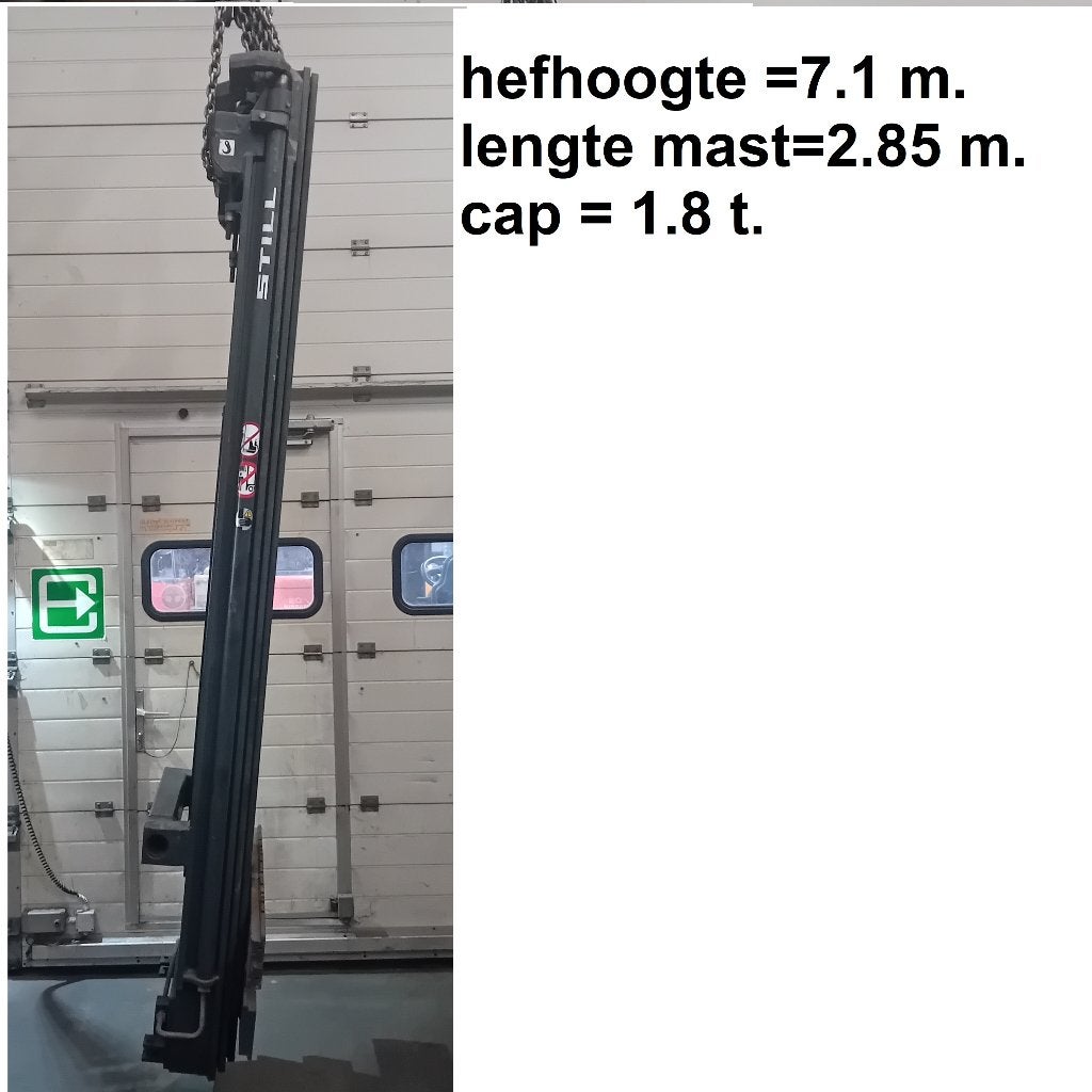 monte-charge, mâts de levage (ascenseur), fourches, Articles professionnels, Agriculture | Outils, Enlèvement
