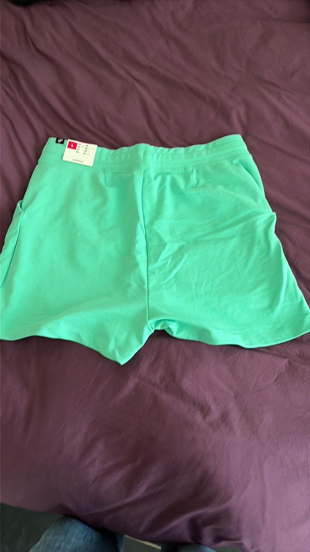 Groene short Decathlon - large - nieuw, Enlèvement ou Envoi, Vert, Courts, Taille 42/44 (L)