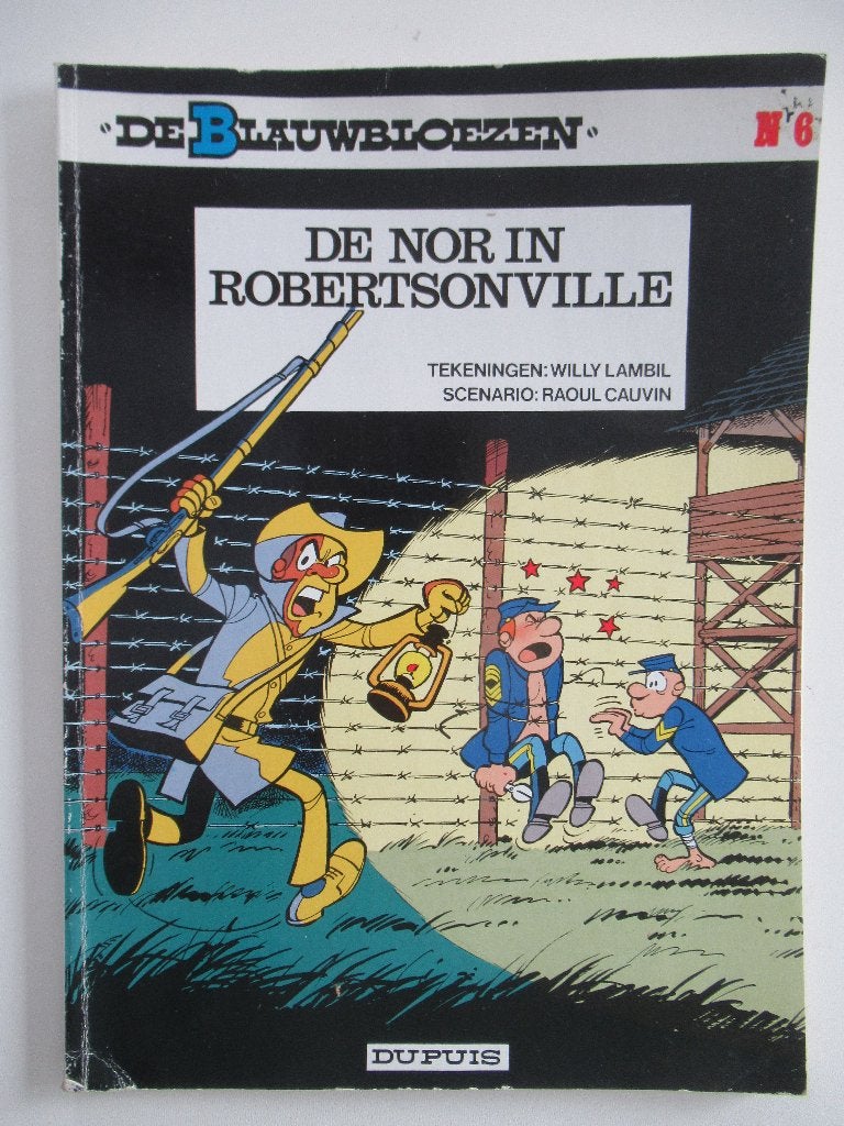 blauwbloezen...nr.6...de nor in robertsonville, Ophalen of Verzenden, Gelezen