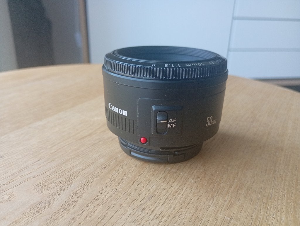 Canon EF lens - 52mm - zwart, Audio, Tv en Foto, Foto | Lenzen en Objectieven, Canon, Autofocus, Ophalen of Verzenden, Zo goed als nieuw
