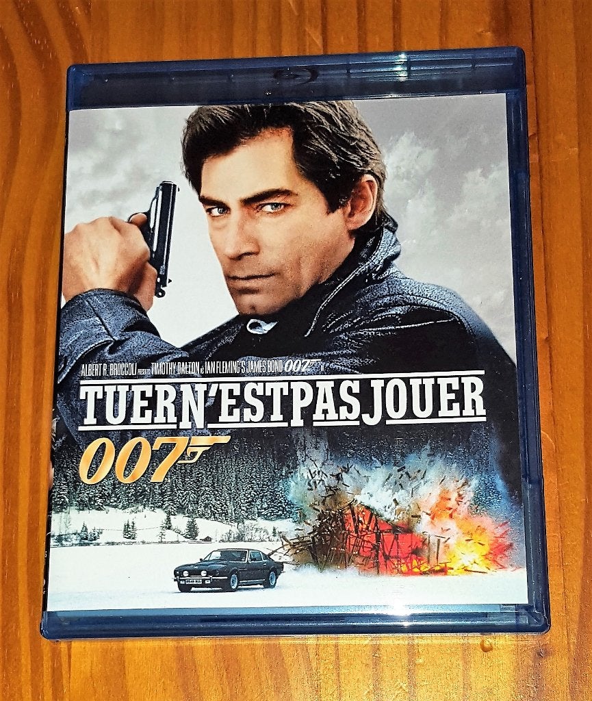 Set van 5 Blu-rays Bond 007 (zie beschrijving), Verzenden, Film, Actie, Zo goed als nieuw