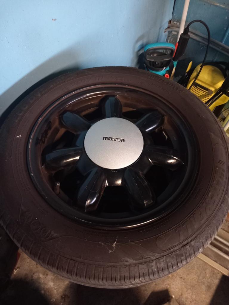 Mx5 na velgen, Autos : Pièces & Accessoires, Pneus & Jantes, Enlèvement, Pneu(s)
