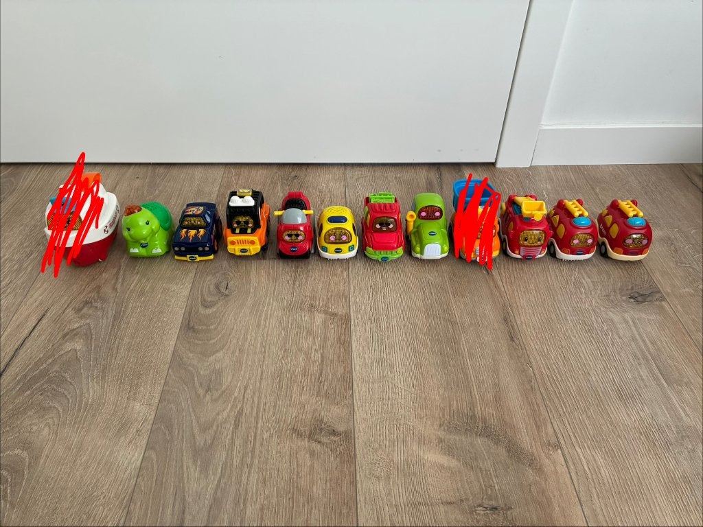 Vtech toet toet auto’s, Kinderen en Baby's, Ophalen, Zo goed als nieuw