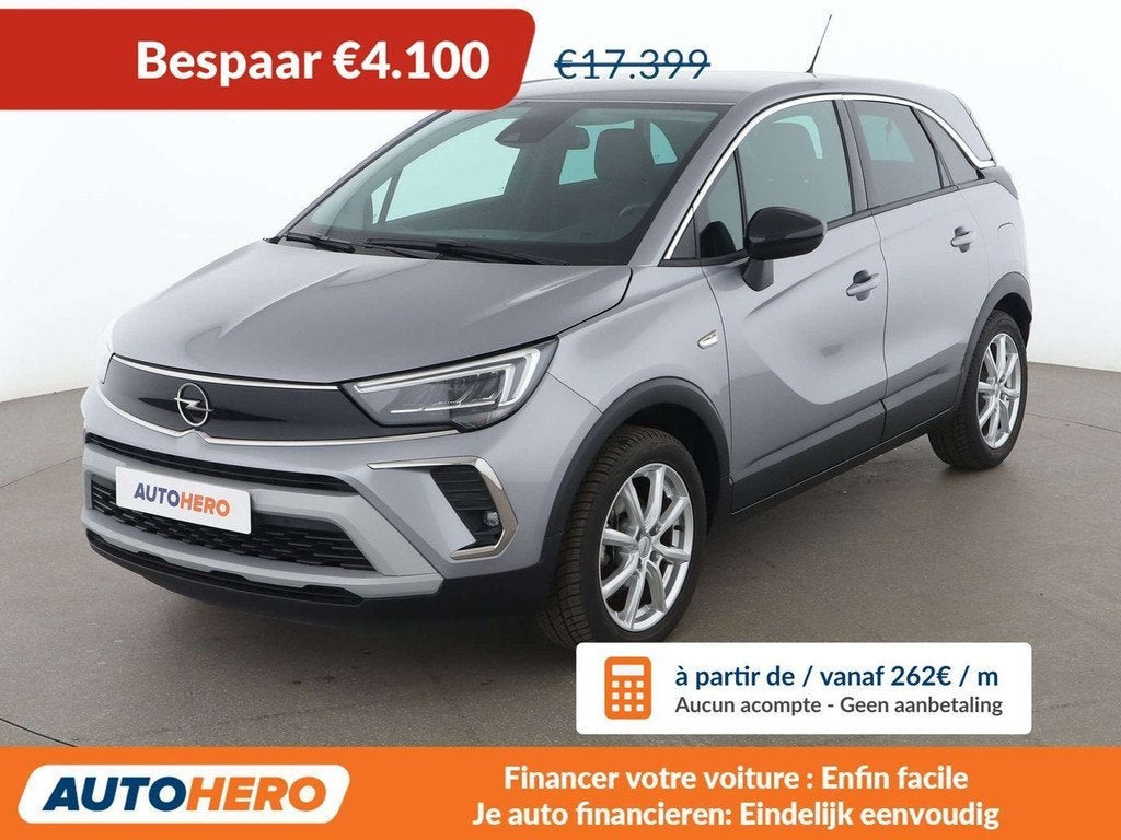 Opel Crossland X 1.2 Turbo Elegance Paket, Autos, Achat, Euro 6, Boîte manuelle, https://public.car-pass.be/vhr/371f7a50-ca8c-4275-ada7-295bec4d10f1