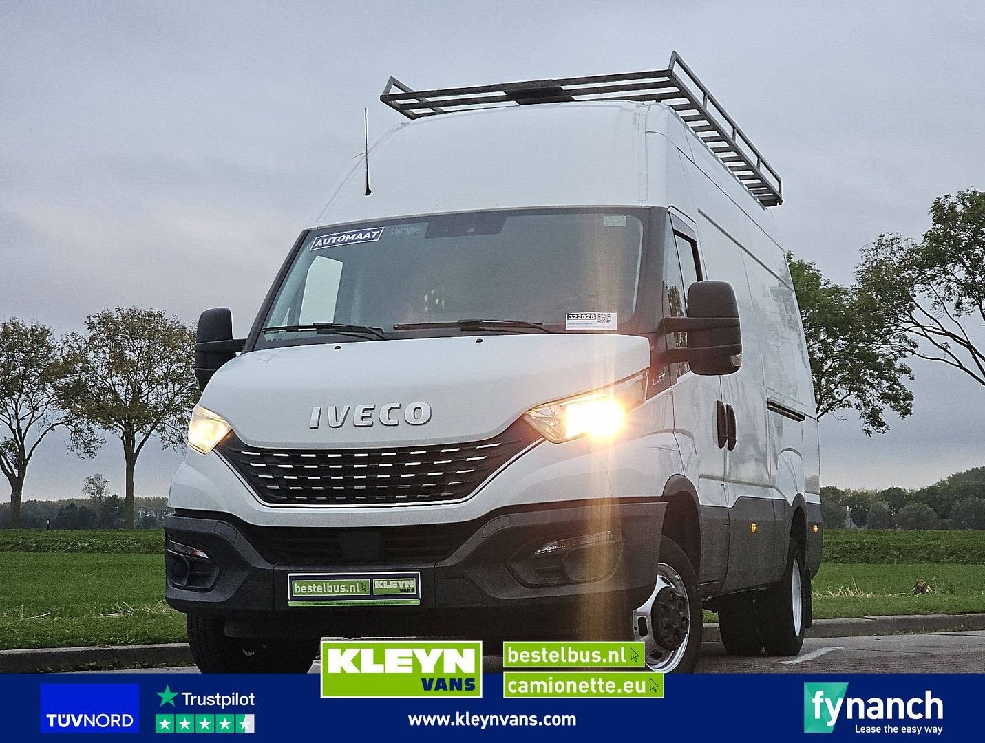 Iveco DAILY 50C18 L2H3 3.0Ltr Automaat, Auto's, Automaat, Iveco, Wit, Bedrijf