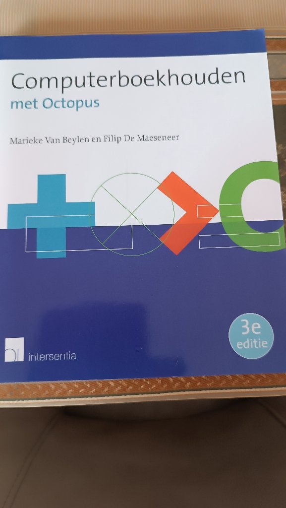 Basisboekhouden en Computerboekhouden, Enlèvement ou Envoi, Gamma, Comme neuf, Enseignement supérieur professionnel