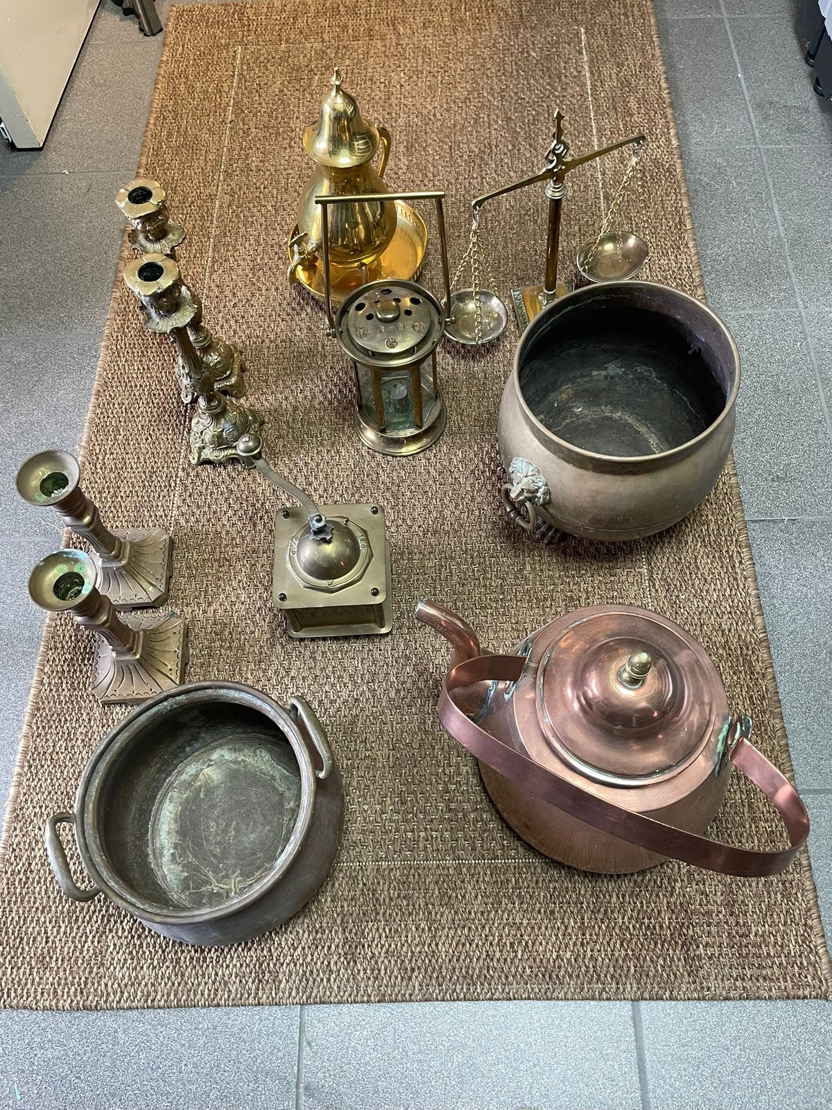 Koper accessoires, Antiek en Kunst, Ophalen, Koper