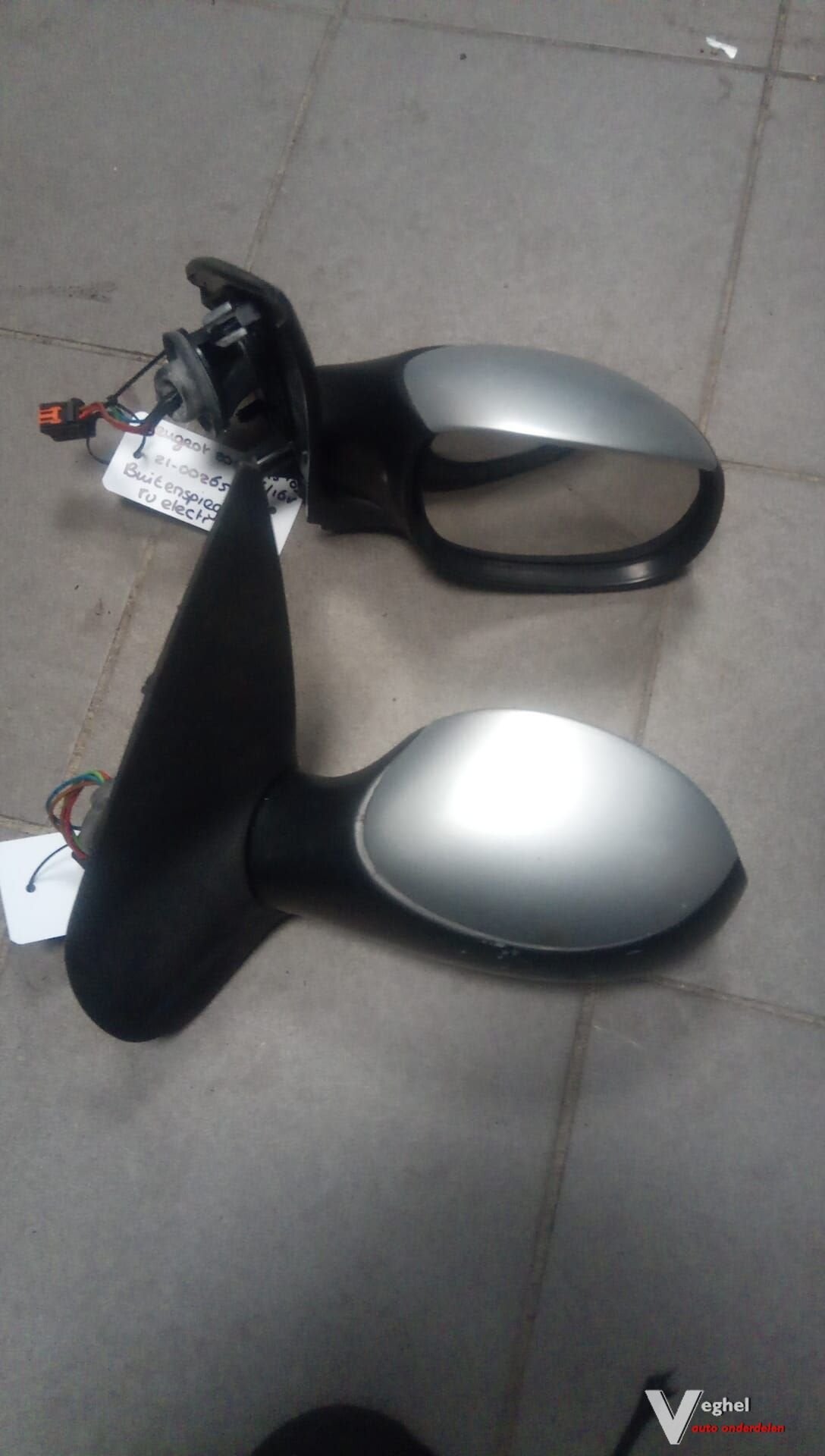 Peugeot 206 lv rv buiten spiegels elektrisch, Auto-onderdelen, Gebruikt, -, -, Ophalen of Verzenden