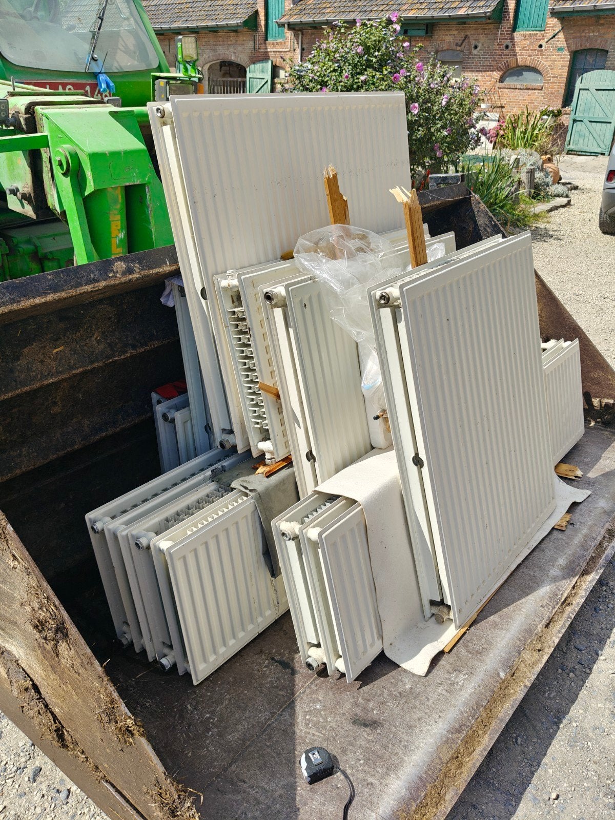 Radiatoren te koop, Ophalen