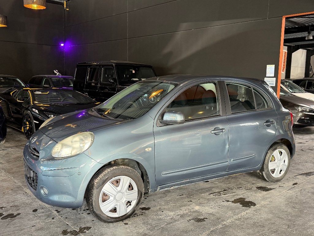 Nissan micra 1.2 essence, Auto's, Voorwielaandrijving, Euro 5, Stof, Zwart