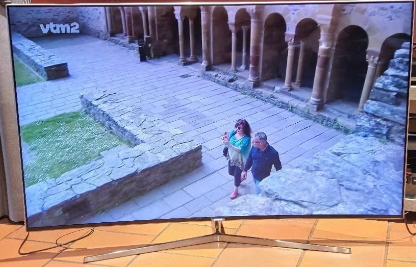 Samsung tv UE55KS9000(55”), Ophalen, LCD, Samsung, Smart TV