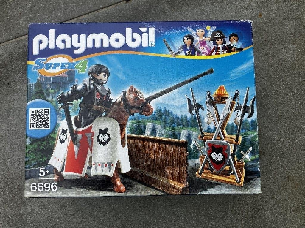 Playmobil ridder en paard, Kinderen en Baby's, Speelgoed | Playmobil, Ophalen, Complete set, Overige typen, Historisch