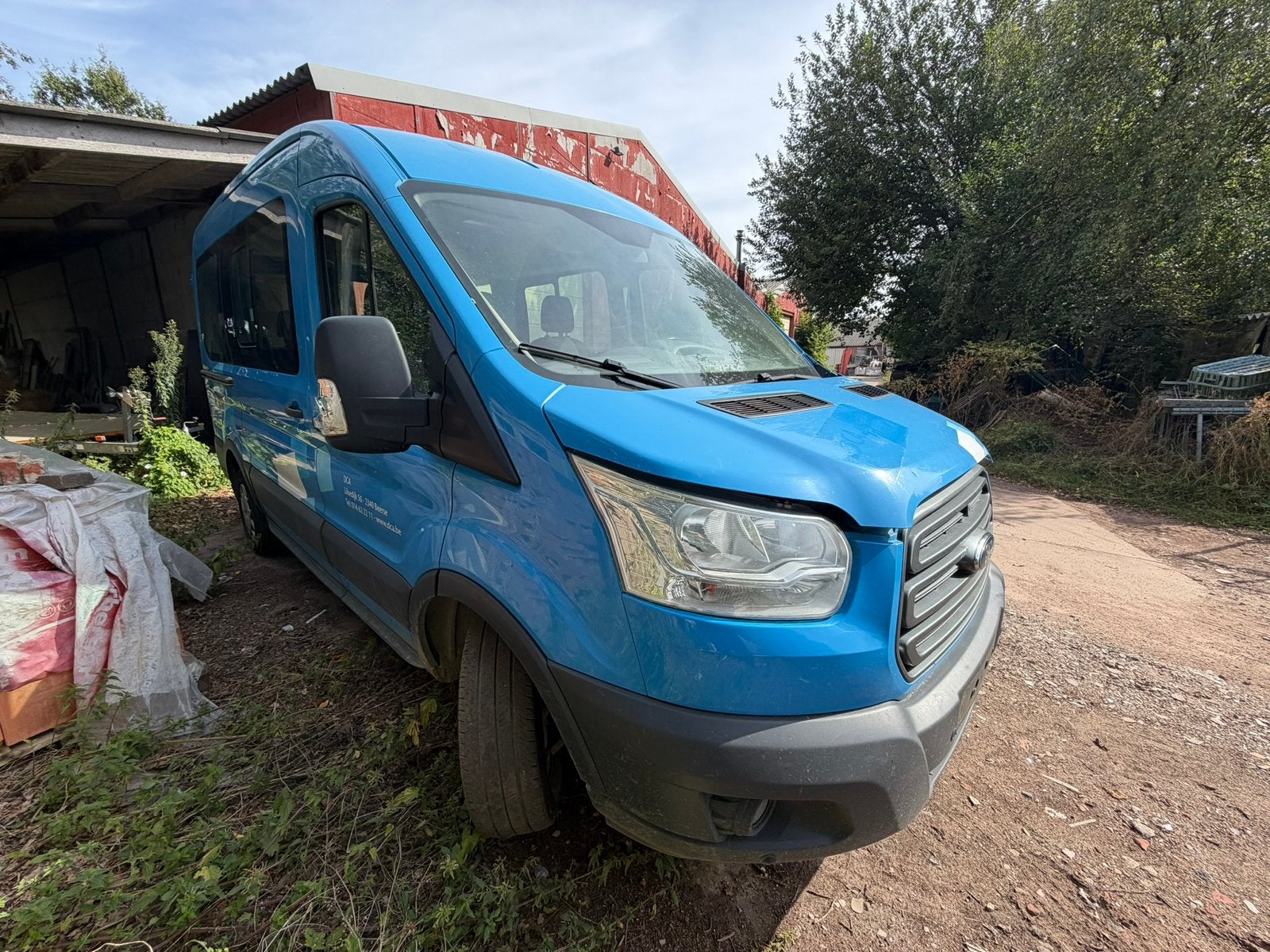 Ford tranzit 2.0d/2017/ 8+1/ distributie riem kapot, Auto's, Ford, Monovolume, Euro 6, 9 zetels, Bedrijf