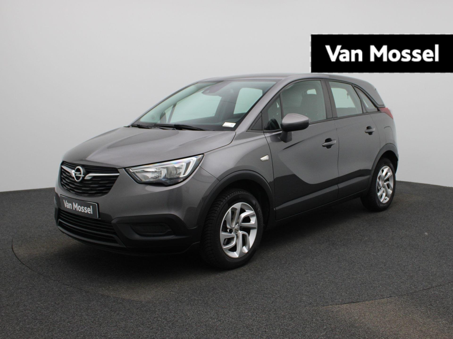 Opel Crossland X 1.2 81kW Turbo S/S Edition NAVI | PDC, Auto's, Voorwielaandrijving, Zwart, 1245 kg, Bedrijf