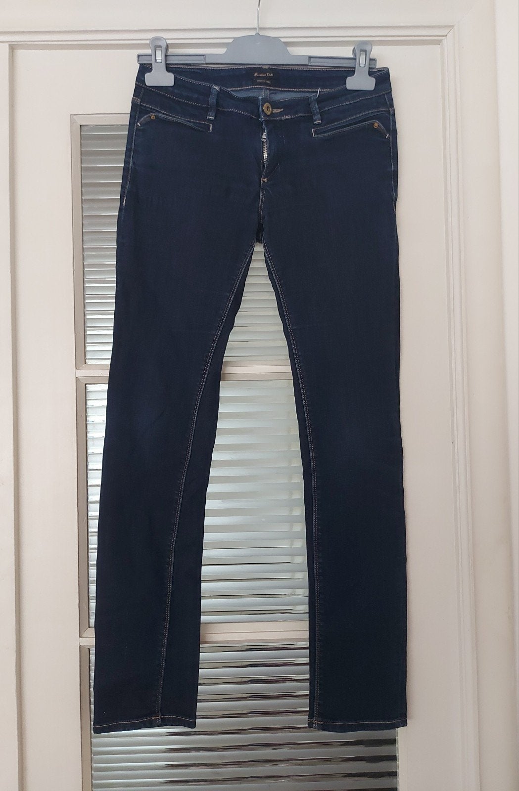 Jean Massimo Dutti, Kleding | Dames, Spijkerbroeken en Jeans, Massimo Dutti, Blauw, Ophalen of Verzenden, Zo goed als nieuw
