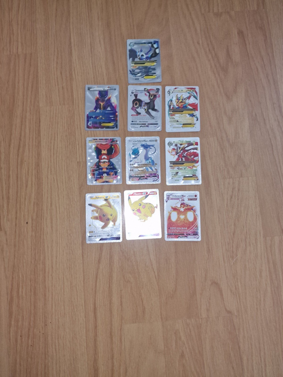 Lot de 10 cartes Pokémon brillantes et rares, Enlèvement ou Envoi