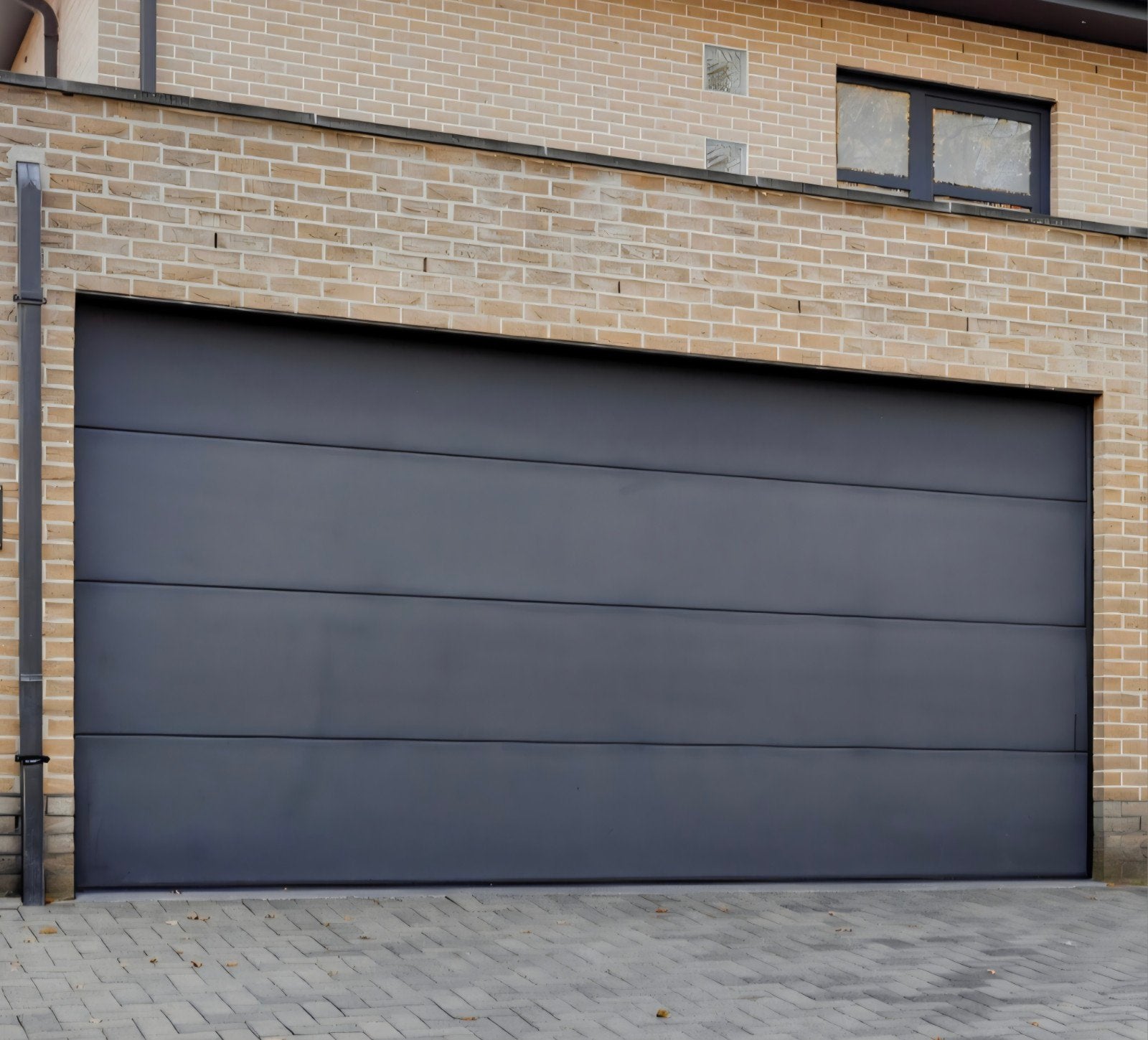 Prachtige dubbele sectionale elektrische garagepoort, Immo, Maasmechelen