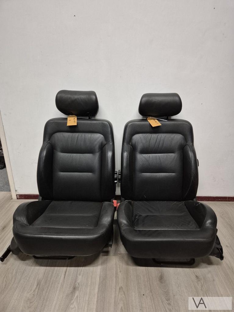 Peugeot 306 1993 - 2001 stoel zwart leer 3 deurs set €200, Auto-onderdelen, Gebruikt, -, -, Ophalen of Verzenden