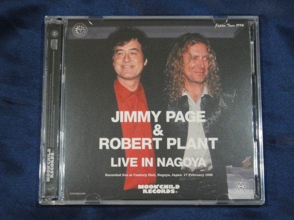 2 CD's - Jimmy PAGE & Robert PLANT - Live Nagoya 1996, CD & DVD, CD | Hardrock & Metal, Neuf, dans son emballage, Hard rock, Heavy metal