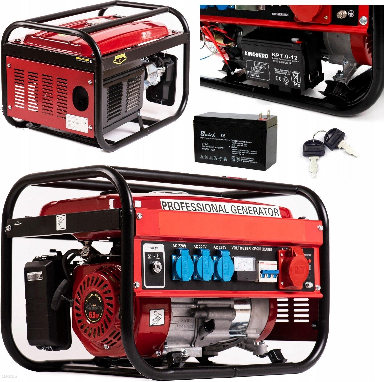 groupe électrique/générateur 8500w 10.5kva nouveau livraison, Bricolage & Construction, Générateurs, Neuf, Enlèvement ou Envoi
