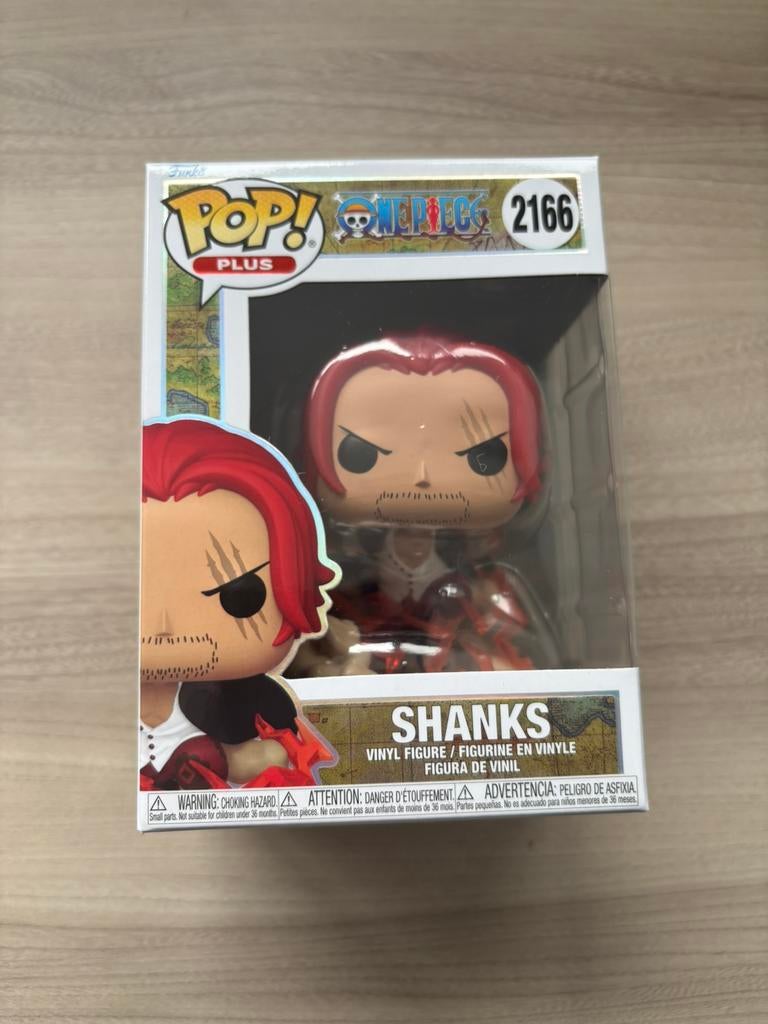 Funko Pop! Plus One Piece Shanks #2166 – Vinyl Figure, Ophalen of Verzenden, Zo goed als nieuw