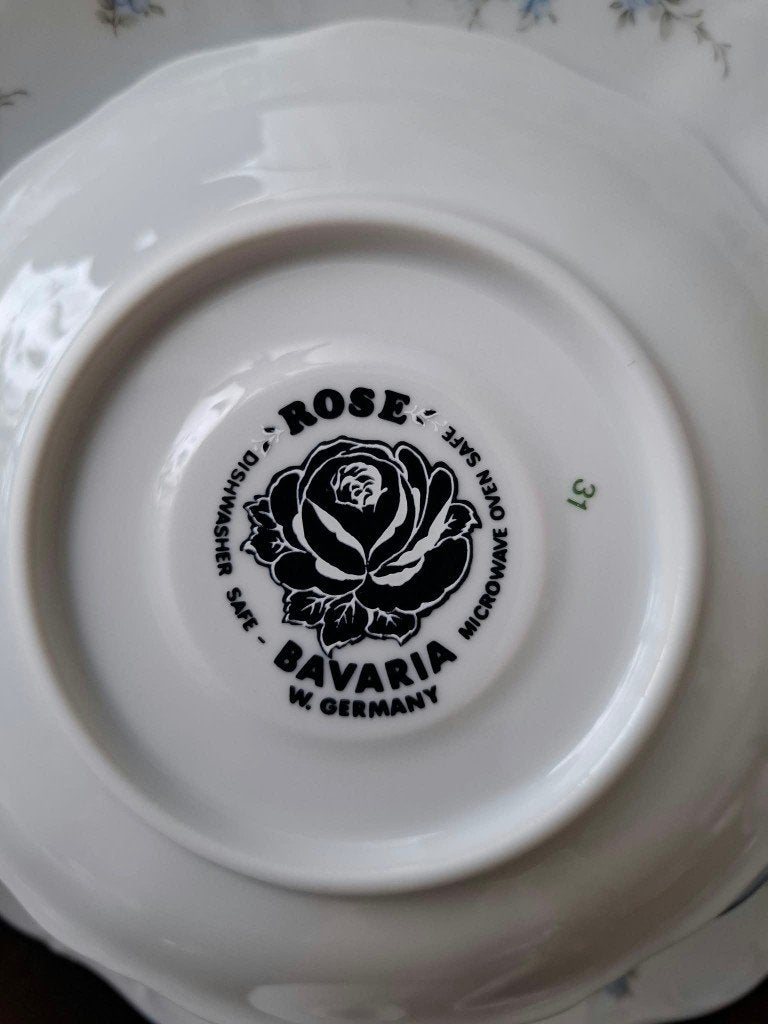 Bavaria Rose – 30-delig porseleinen servies – 6 personen, Maison & Meubles, Neuf, Service complet, Enlèvement, Classique