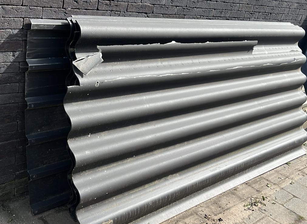 10 Vezelbeton dakplaten zonder asbest, Ophalen, Gebruikt
