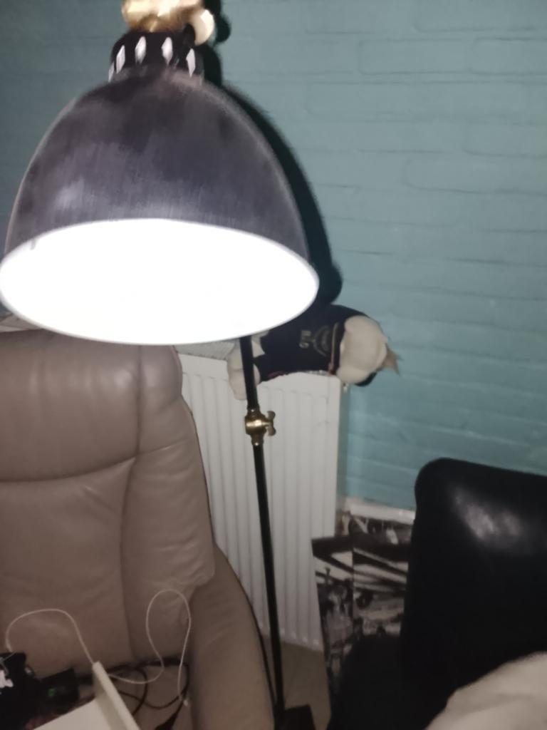 Staande lamp, Huis en Inrichting, Lampen | Vloerlampen, Ophalen, Nieuw, Metaal, 150 tot 200 cm